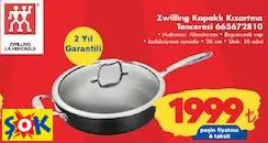 ZWİLLİNG KAPAKLI KIZARTMA TENCERESİ 665672810